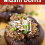 Garlic Stuffed Mushrooms
