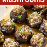 Garlic Stuffed Mushrooms