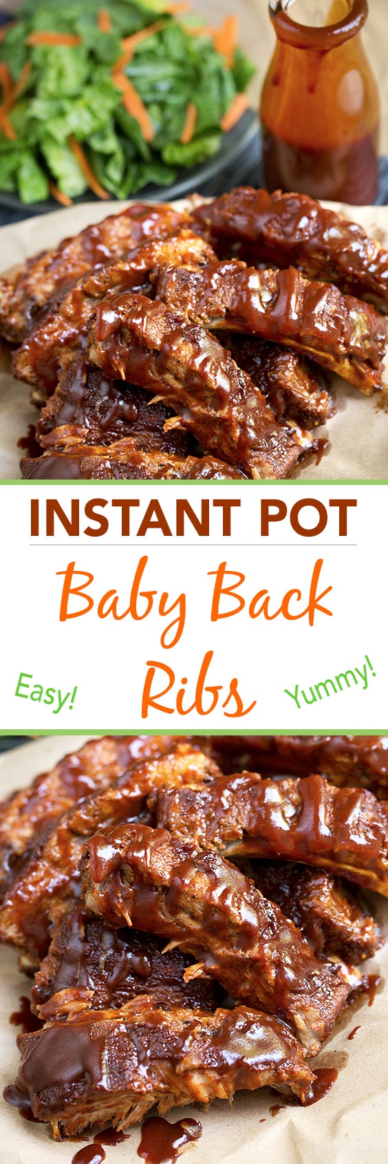 Instant Pot Baby Back Ribs Simply Happy Foodie Instant Pot Recipes