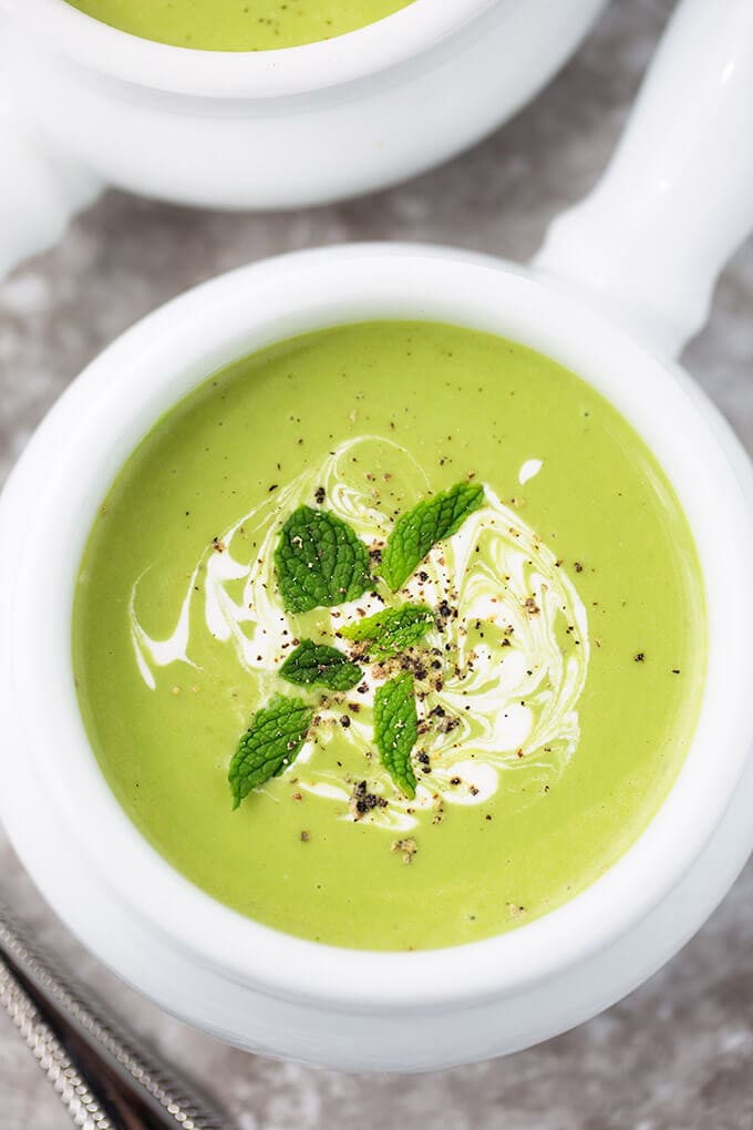 Minty Pea Soup 