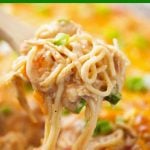 Cheesy Baked Chicken Spaghetti