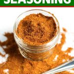 Easy Taco Seasoning in jar