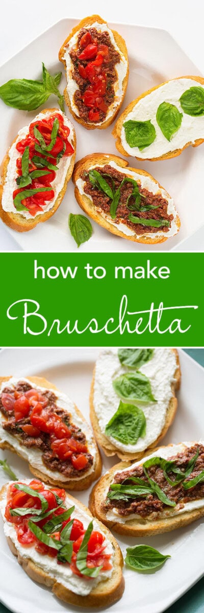 How to Make Bruschetta - Simply Happy Foodie