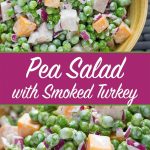 Pea Salad with Smoked Turkey
