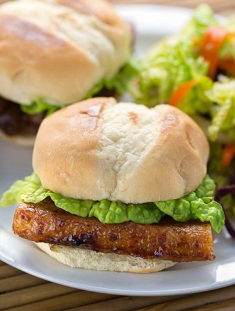 Asian Pork Belly Sliders