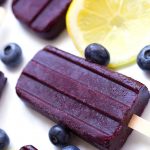 Blueberry Lemon Popsicles - simplyhappyfoodie.com