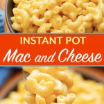 Instant Pot Mac and Cheese close up