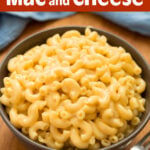 Instant Pot Mac and Cheese in a bowl.