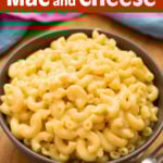 Instant Pot Mac and Cheese in a bowl.