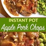 Instant Pot Autumn Apple Pork Chops