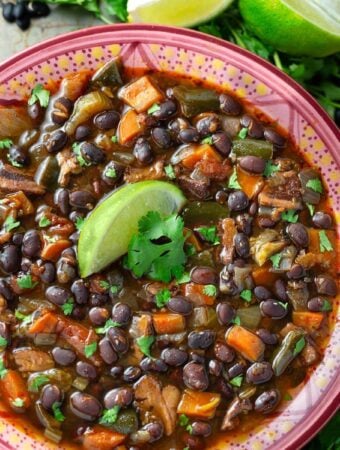 Instant Pot Black Bean Soup