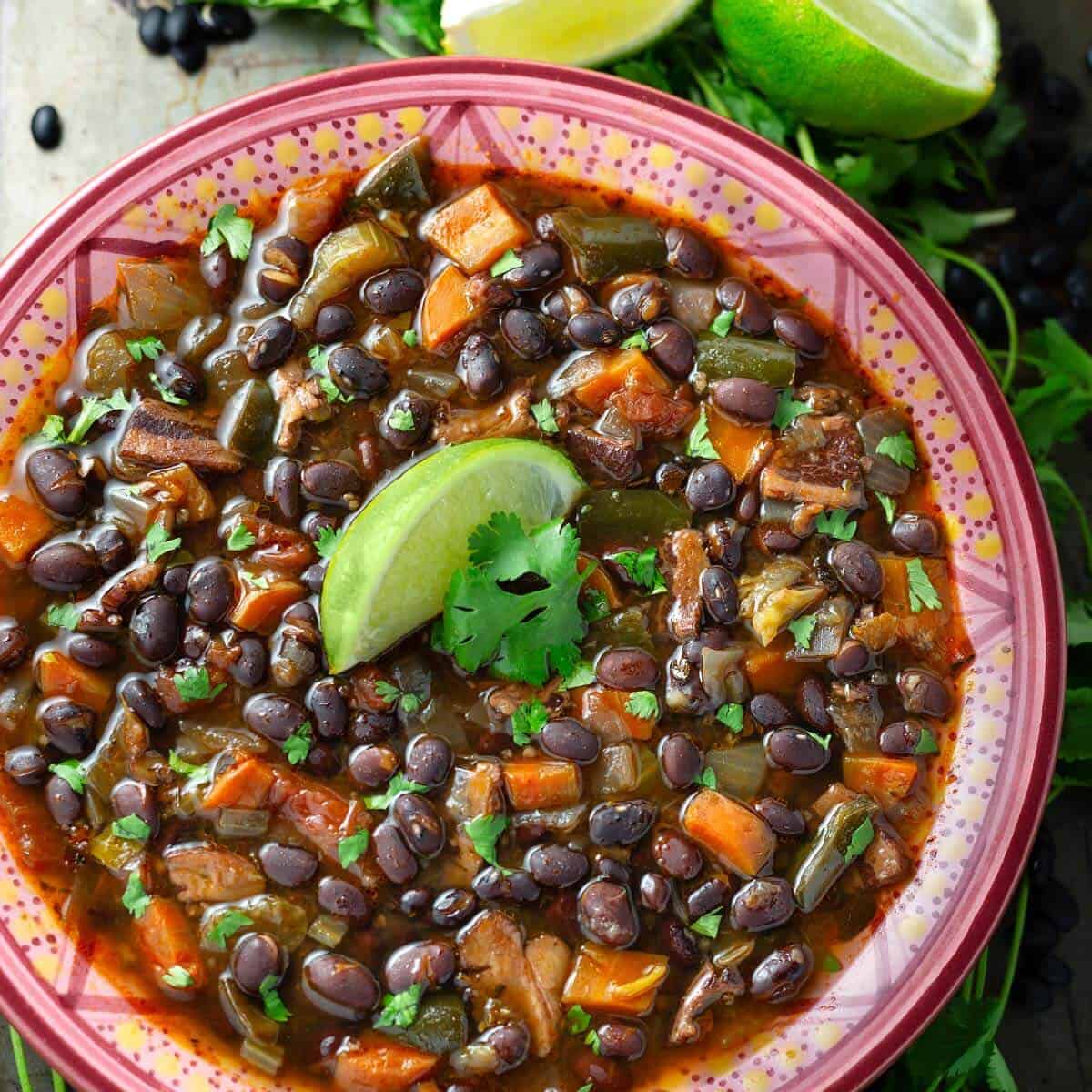 Instant Pot Black Bean Soup