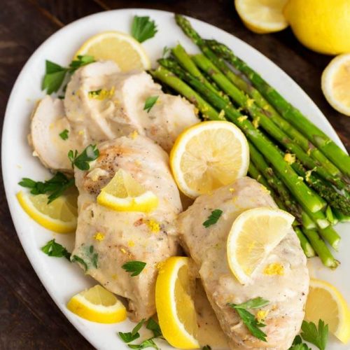 Instant Pot Creamy Lemon Chicken
