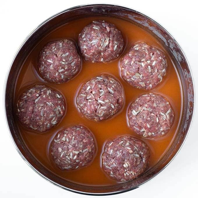 Instant Pot Porcupine Meat Balls | Simply Happy Foodie