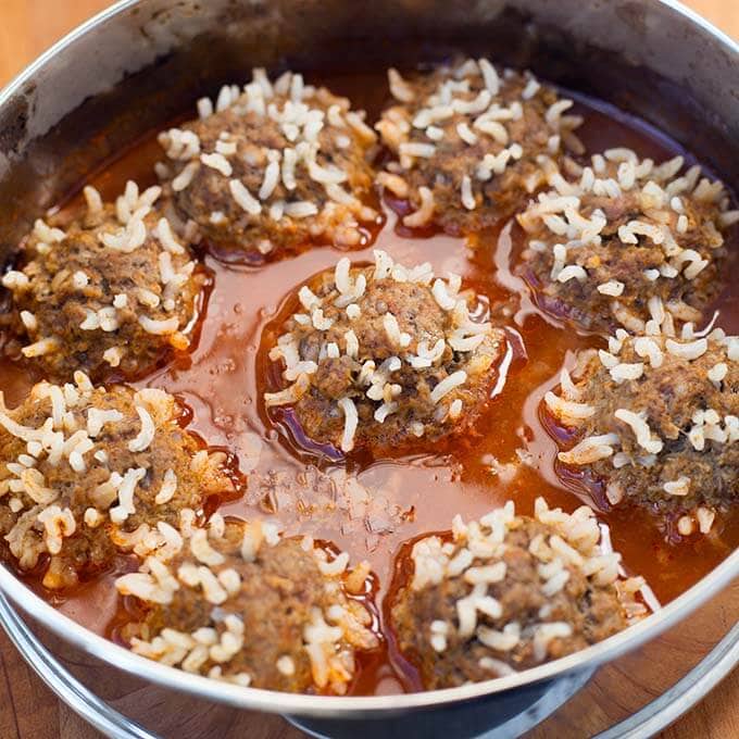 instant pot porcupine meatballs Simply Happy Foodie