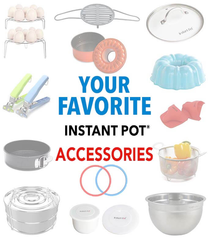 3 Qt Accessories Set for Instant Pot, Compatible with InstaPot Accessories  3 Quart Only, Mini Accessory Including Sealing Ring Steamer Basket