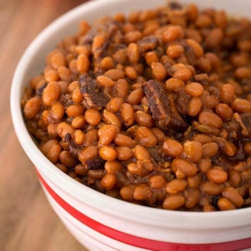 Instant Pot Smoky Sweet Baked Beans - Simply Happy Foodie
