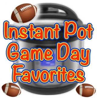 Instant Pot Game Day Favorites. Several Instant Pot Game Day Recipes for your pressure cooker. simplyhappyfoodie.com #instantpotrecipes #instantpotgameday