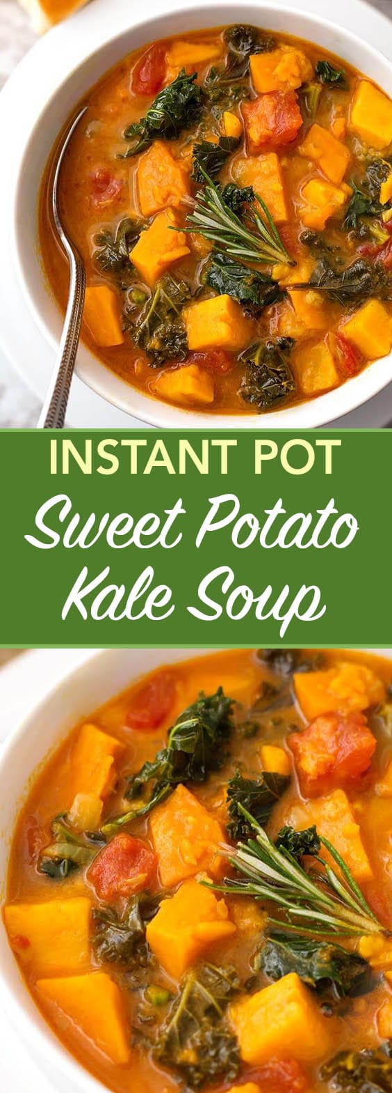Instant Pot Sweet Potato Kale Soup Simply Happy Foodie