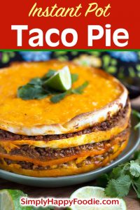 Instant Pot Taco Pie