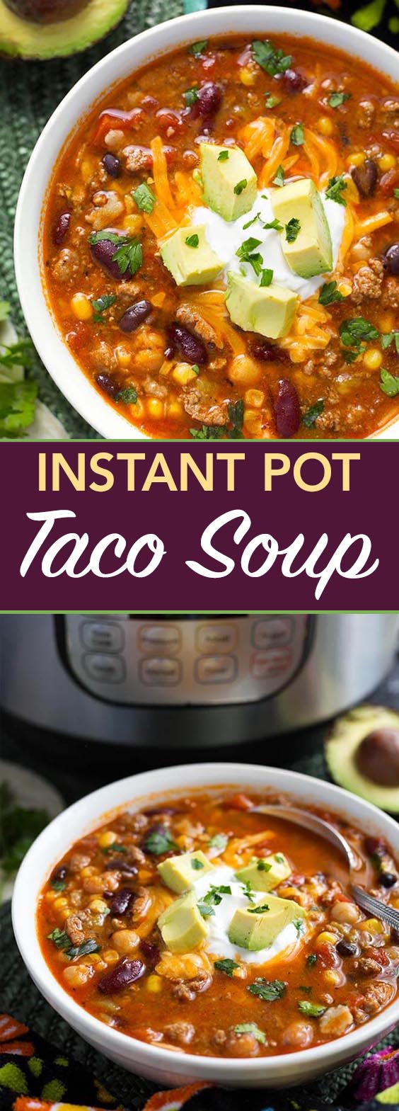 More instant pot turkey recipes you will love. Ground Turkey Instant Pot Recipes . Instant Pot Taco Soup is a delicious and hearty soup made ...