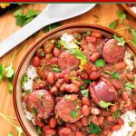 Instant Pot Red Beans and Rice with Sausage