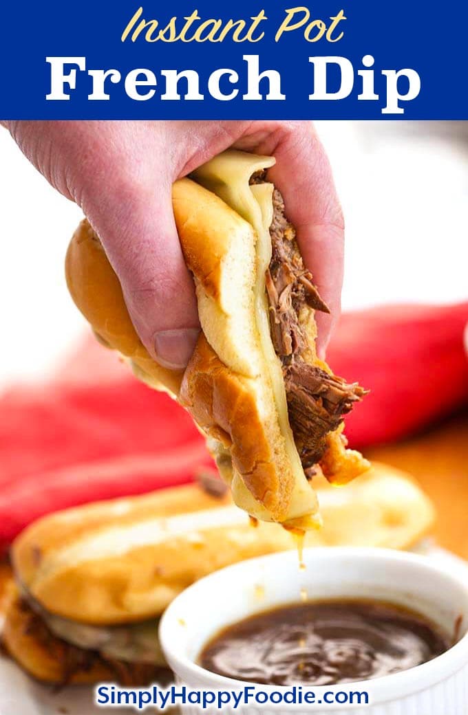 Instant Pot French Dip Sandwiches