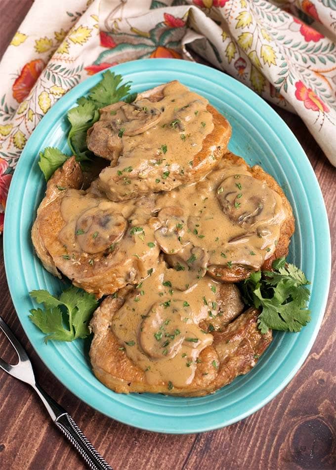 Instant Pot Pork Chops With Mushroom Gravy Simply Happy Foodie,How To Get Rid Of Small Black Ants