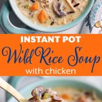 Instant Pot Wild Rice Soup