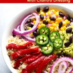 Southwest Quinoa Bowl with Cilantro Dressing