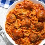 Instant Pot Spaghetti and Meatballs