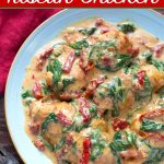 Slow Cooker Creamy Tuscan Chicken