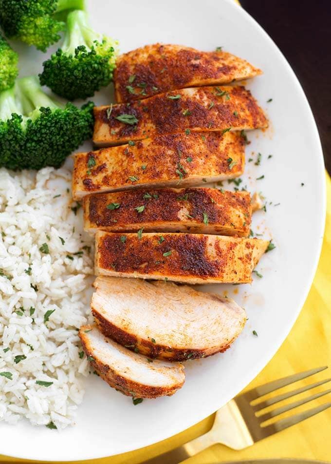 Perfectly Baked Chicken Breast Simply Happy Foodie
