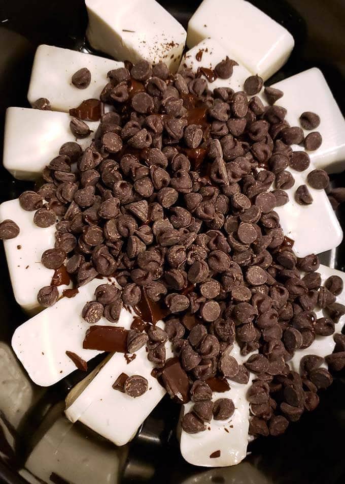 Crock Pot Chocolate Peanut Clusters - Simply Happy Foodie