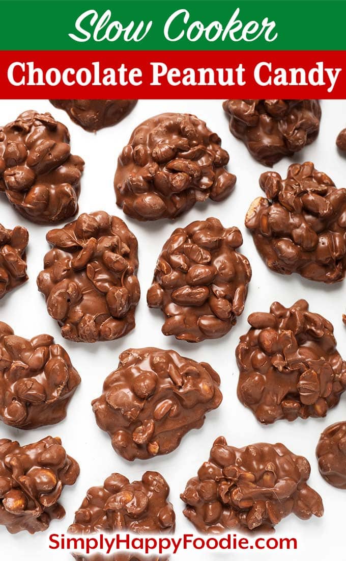 Crock Pot Chocolate Peanut Clusters