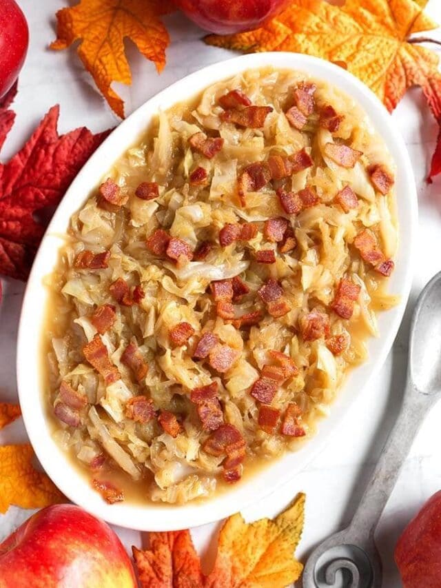 Instant Pot Braised Cabbage And Apples Story Simply Happy Foodie