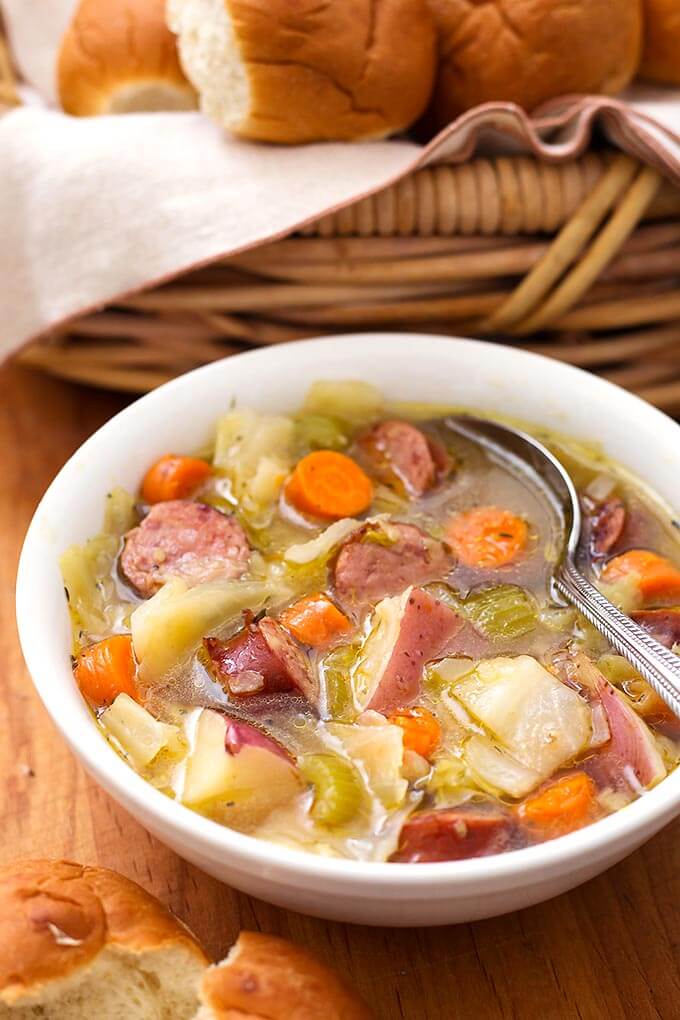 Instant Pot Kielbasa Cabbage Potato Soup Simply Happy Foodie,Work From Home Jobs Hiring Now