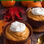 Quick Pumpkin Pie Pudding