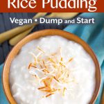Instant Pot Coconut Rice Pudding in a bowl