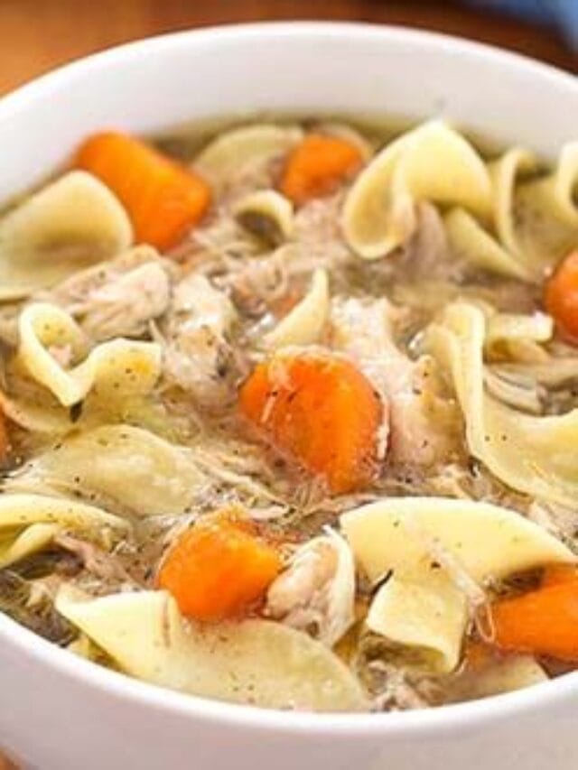 Instant Pot Mini Game Hen Noodle Soup Story Simply Happy Foodie