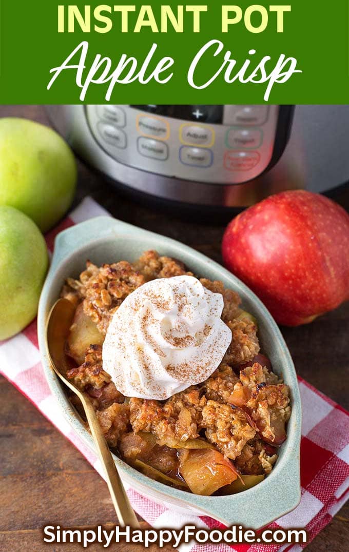 Instant Pot Apple Crisp