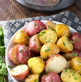 Instant Pot Potatoes with Herb Butter