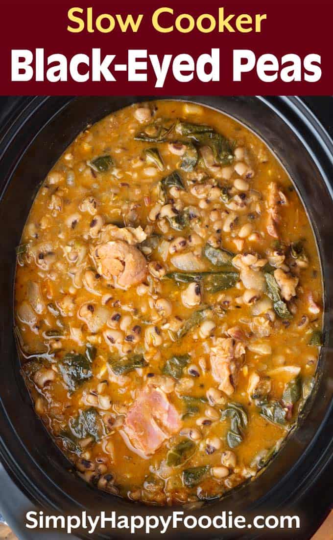 Slow Cooker Black Eyed Peas