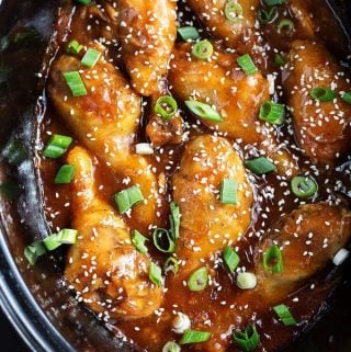 Honey Garlic Chicken in slow cooker