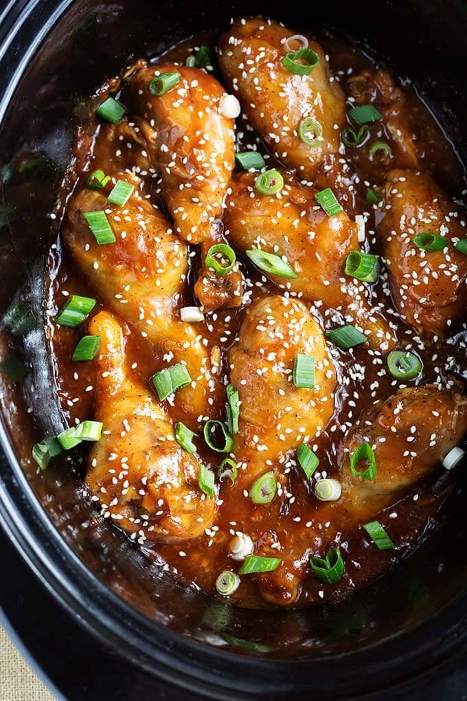 Crockpot Honey Garlic Chicken Recipe