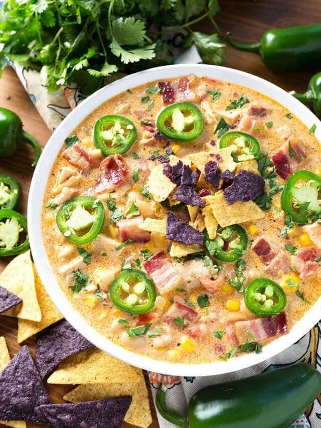 Instant Pot Jalapeño Popper Chicken Chili Story Simply Happy Foodie