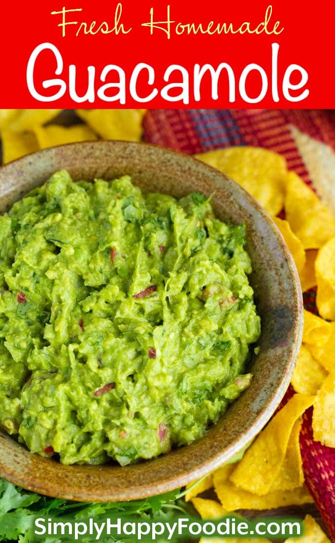 Fresh Homemade Guacamole