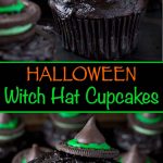 Halloween Witch Hat Cupcakes