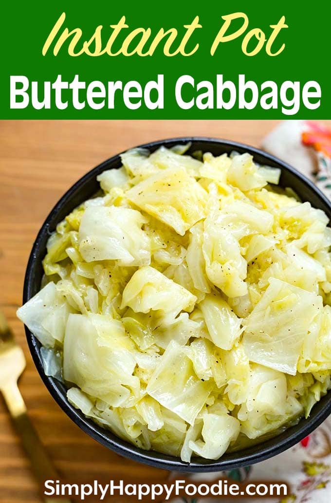 Instant Pot Buttered Cabbage