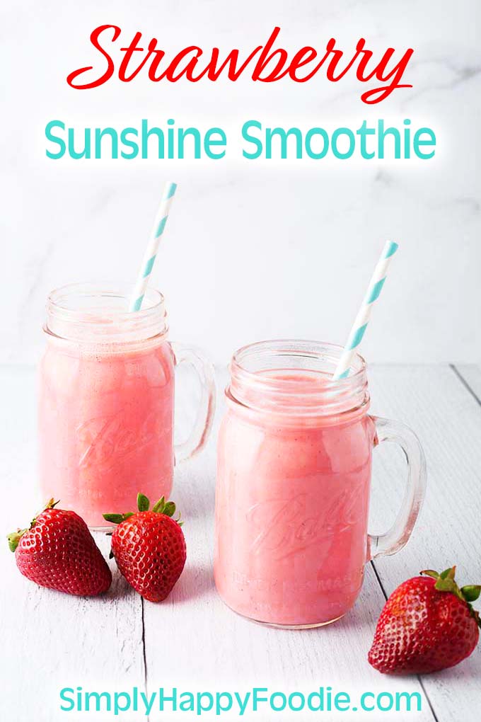 Strawberry Sunshine Smoothie